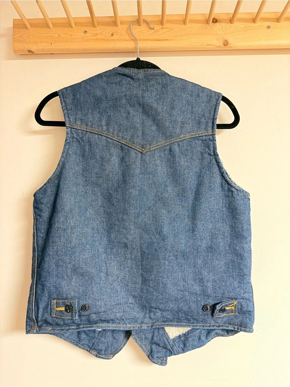 Lee Storm Rider Sherpa-Lined Blue Denim Jacket